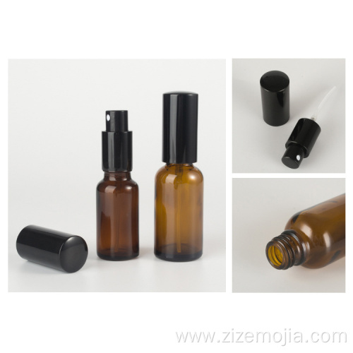 Essential oil spray bottle cosmetics small glass bottle